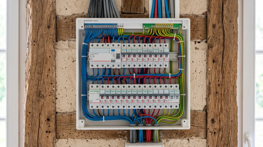 Tableau électrique — contrôle de l'installation intérieure — Électricité à La Roche-sur-Yon